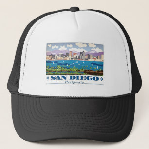 San Diego Skyline Trucker Pet