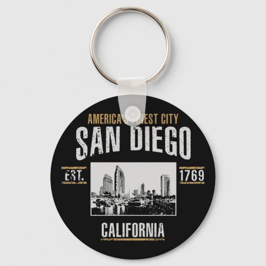 San Diego Sleutelhanger (Voorkant)