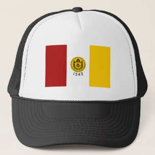 San Diego stad Californië Vlag symbool Verenigde S Trucker Pet