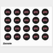 San Diego State Aztecs Arch Ronde Sticker (Vel)