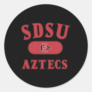 San Diego State Aztecs Varsity Ronde Sticker