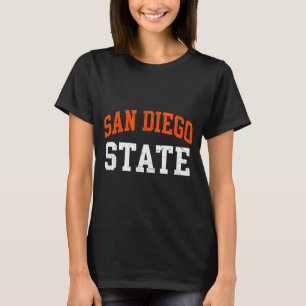 San Diego State T-shirt Usa Design Liefhebber Mann