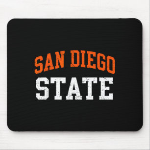 San Diego State T-shirt Usa Design Liefhebber Mann Muismat