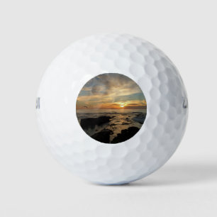 San Diego Sunset I California Seascape Golfballen