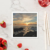 San Diego Sunset I California Seascape Servetten (Insitu)