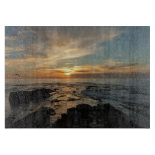 San Diego Sunset I California Seascape Snijplank