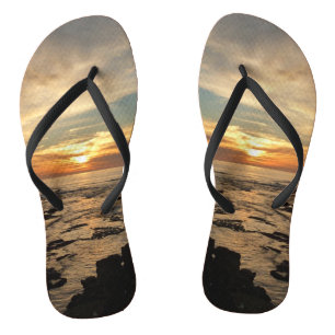San Diego Sunset I California Seascape Teenslippers