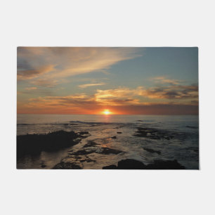 San Diego Sunset II California Seascape Deurmat