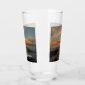 San Diego Sunset II California Seascape Glas (Links)