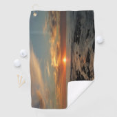 San Diego Sunset II California Seascape Golfhanddoek (Insitu)