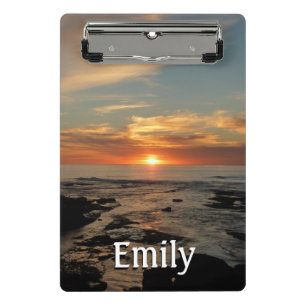 San Diego Sunset II California Seascape Mini Klembord
