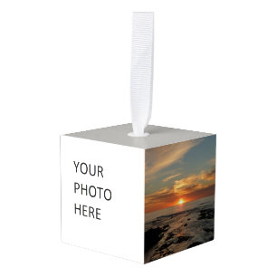 San Diego Sunset II California Seascape Ornament