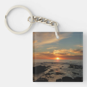 San Diego Sunset II California Seascape Sleutelhanger