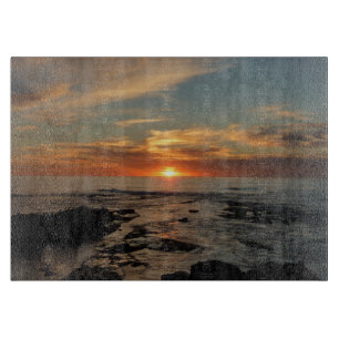 San Diego Sunset II California Seascape Snijplank