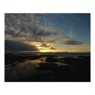 San Diego Sunset III Stunning California Landschap Foto Afdruk