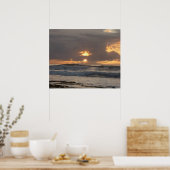 San Diego Sunset IV California Seascape Poster (Keuken)