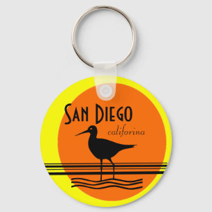 San Diego-Sunset Souvenir Sleutelhanger