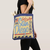 San Diego Surf Challenge 1986 Tote Bag (Dichtbij)
