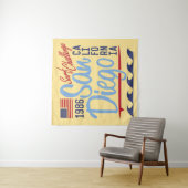 San Diego Surf Challenge 1986 Wandkleed (In situ)