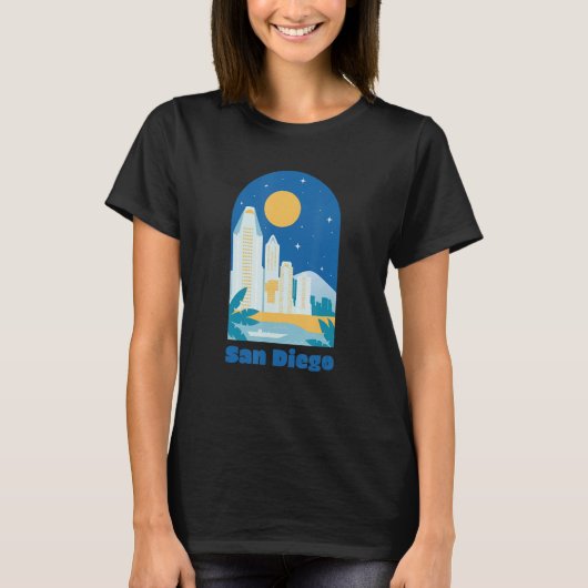 San Diego T-shirt (Voorkant)