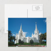 San Diego Temple Briefkaart (Voorkant / Achterkant)