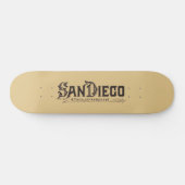 San Diego  Typeface Skateboard Deck (Horizontaal)