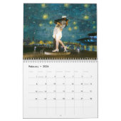 San Diego Van Gogh 2022 Wall Agenda  Kalender (Feb 2026)