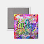 San Diego Vista Express Magnet (Recto/Verso)