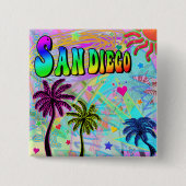 San Diego Vivid Romance Button (Voorkant)