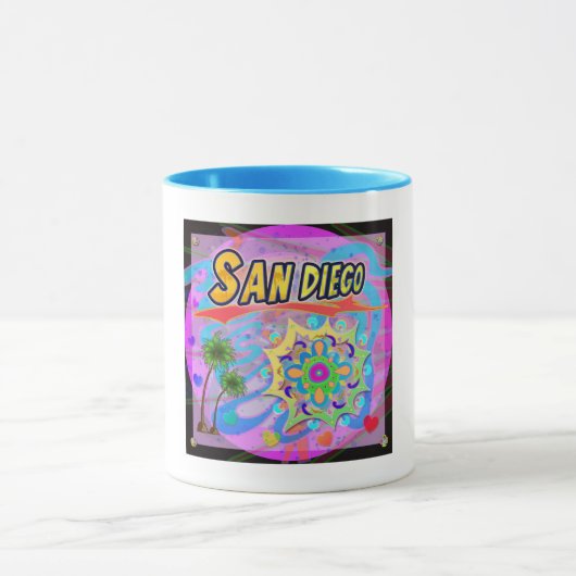 San Diego Vrai Progrès Mug (Centre)