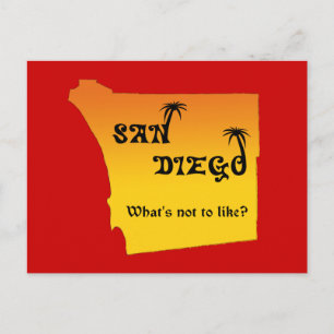 San Diego - wat is er niet leuk om te doen? Briefkaart