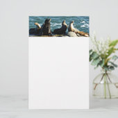 San Diego Zee Lions Briefpapier (Staand voorkant)