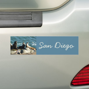 San Diego Zee Lions Bumpersticker