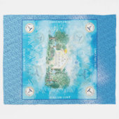 San Esprit Tuch Fleecedecke Fleece Deken (Voorkant (Horizontaal))