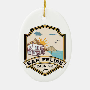 San Felipe Baja California Sur Mexico Keramisch Ornament