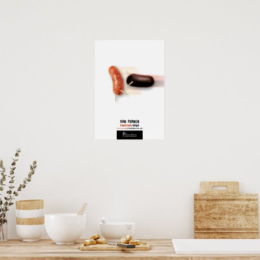 SAN FERMIN POSTER (Cuisine)
