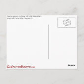 San Fran Sunrise Briefkaart (Achterkant)