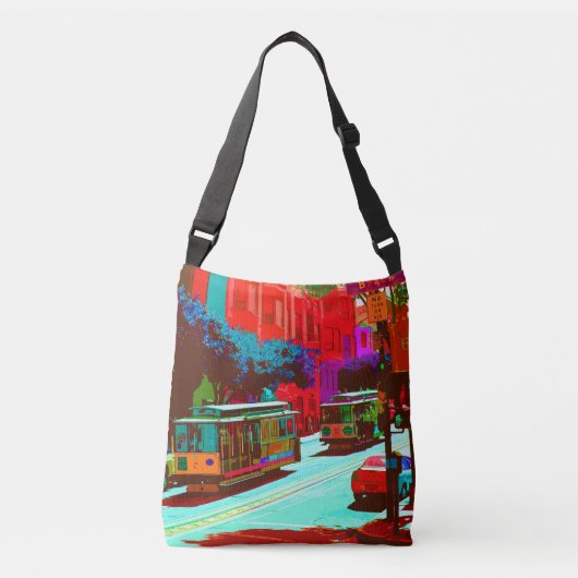 San Francisco 001 Crossbody Tas (Voorkant)