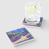 San Francisco 002 Stenen Onderzetter (Zijkant)