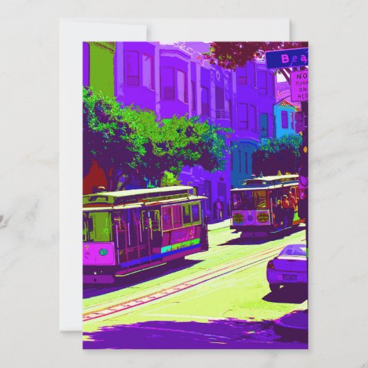 San Francisco 003 Feestdagenkaart (Voorkant)