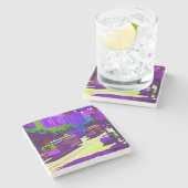 San Francisco 003 Stenen Onderzetter (Zijkant)