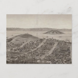 San Francisco, 1862 uit Russian Hill Briefkaart