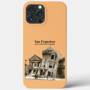 San Francisco 1906 Aardbeving Illustratie URM iPhone 13 Pro Max Hoesje