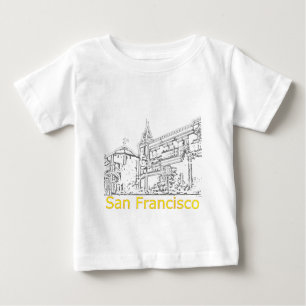 San Francisco 1986 art The MUSEUM Zazzle Drawing