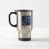 San Francisco 311 Travel Mug Reisbeker (Links)