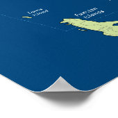 San Francisco Archipel, 200' zee 24' Poster (Hoek)