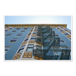 San Francisco Architecture Print Foto Afdruk
