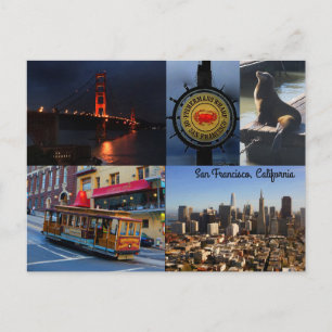 San Francisco Attractions #2 Briefkaart
