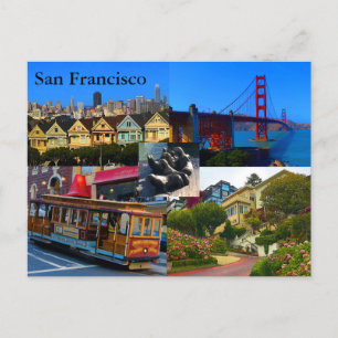 San Francisco Attractions #3 Briefkaart