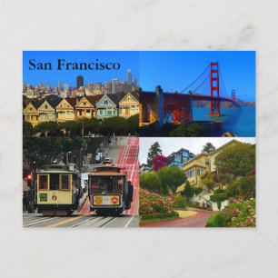 San Francisco Attractions #4 Briefkaart